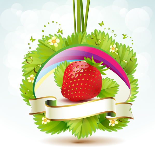 Strawberry Theme Background 4 Strawberry Theme Background 4