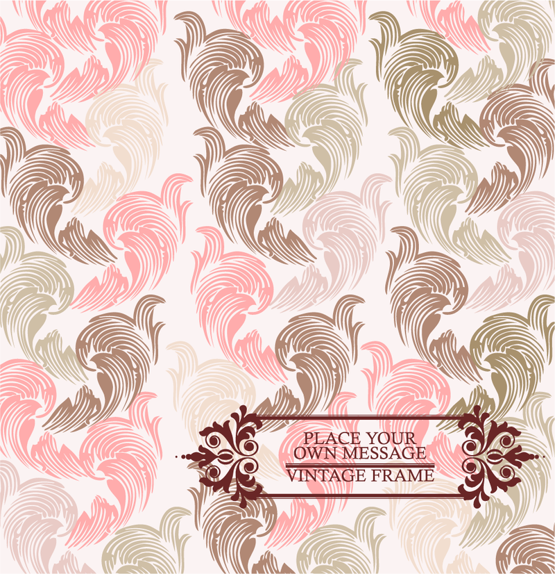 Pink Pattern Background 3 Vector download
