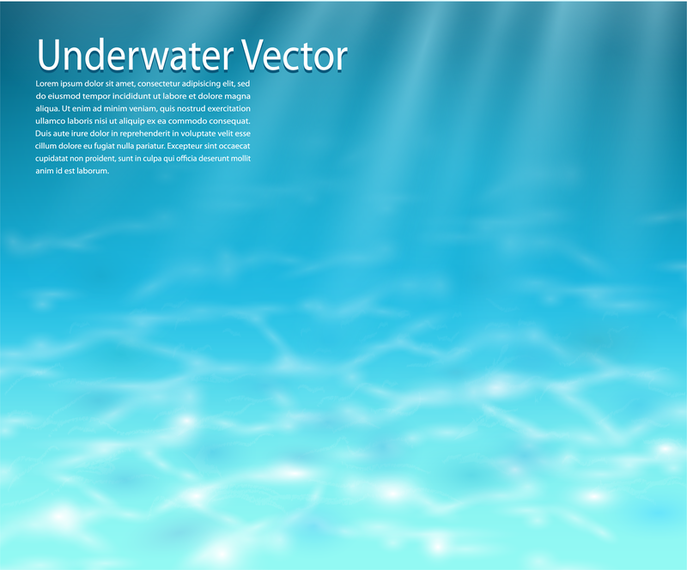 Underwater Background Vector - Vector download