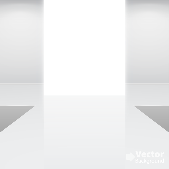 Catwalk white scene - Vector download