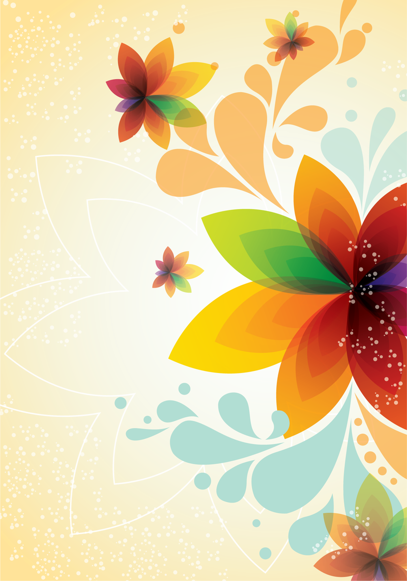 Download Spring Flower Background 2 - Vector download