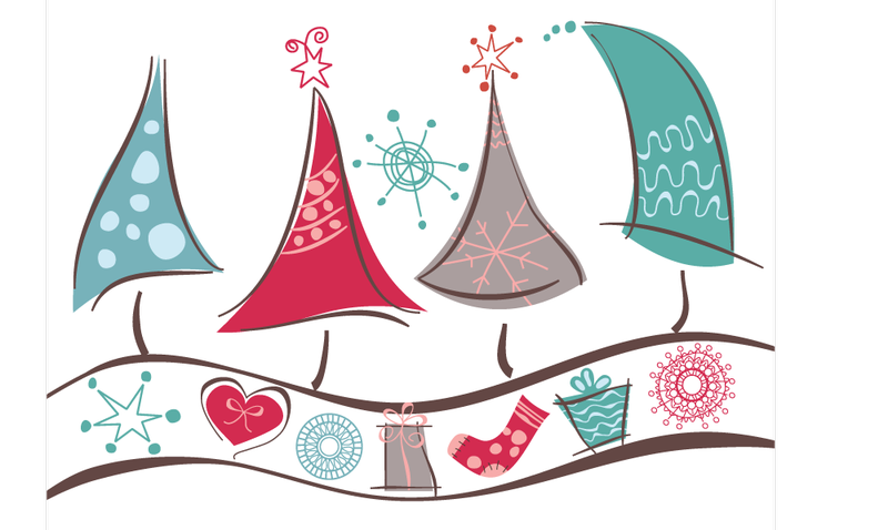 Precioso fondo de Navidad