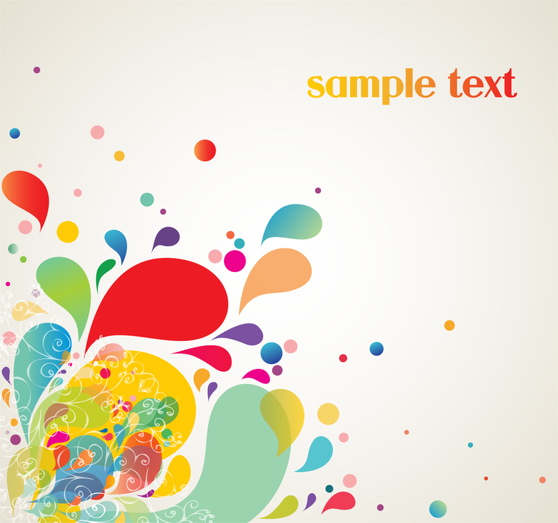 Vetor colorido legal 3