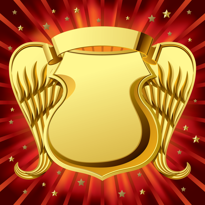 Gorgeous Badge Background - Vector download