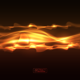 Fundo de brilho laranja 4