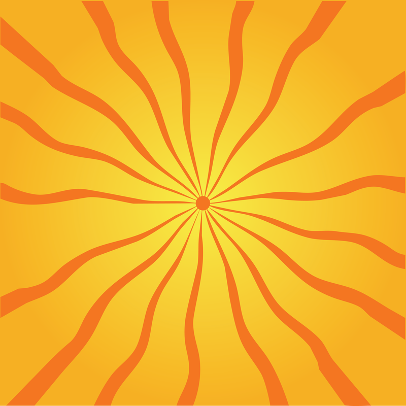 Fundo do raio de sol
