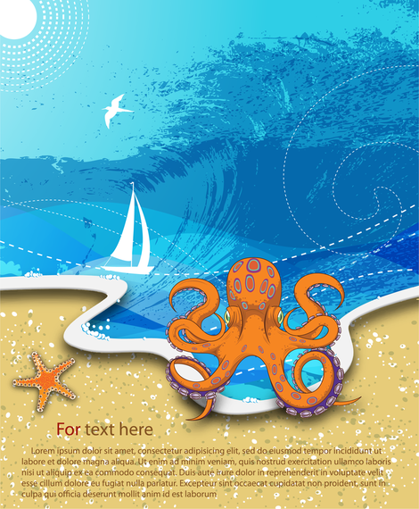 Summer Beach Background 9 Summer Beach Background 9