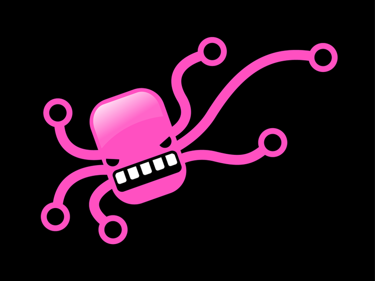 Big Angry Pink Octopus Big Angry Pink Octopus