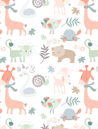 Vetor de animais fofinhos
