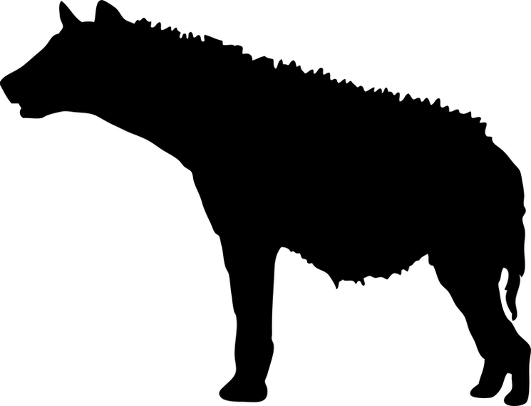 African animal silhouette - Vector download