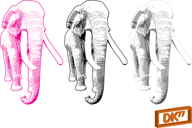 Ilustración De Elefante