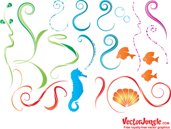 Sea Life Vector Download