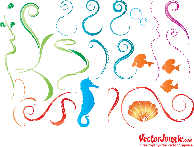 Sea Life - Vector download