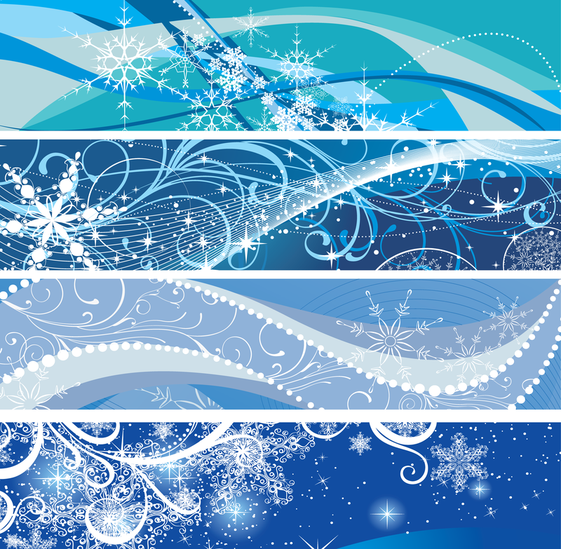 Vector Christmas Banners - Vector download