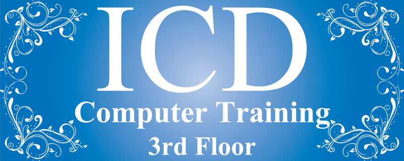 Banner de treinamento em informática