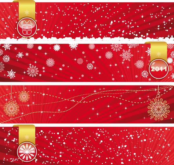 Festive Christmas Banner - Vector download