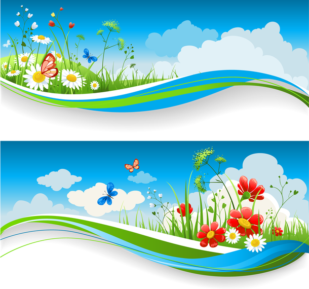 Spring Of Banner01 Spring Of Banner01
