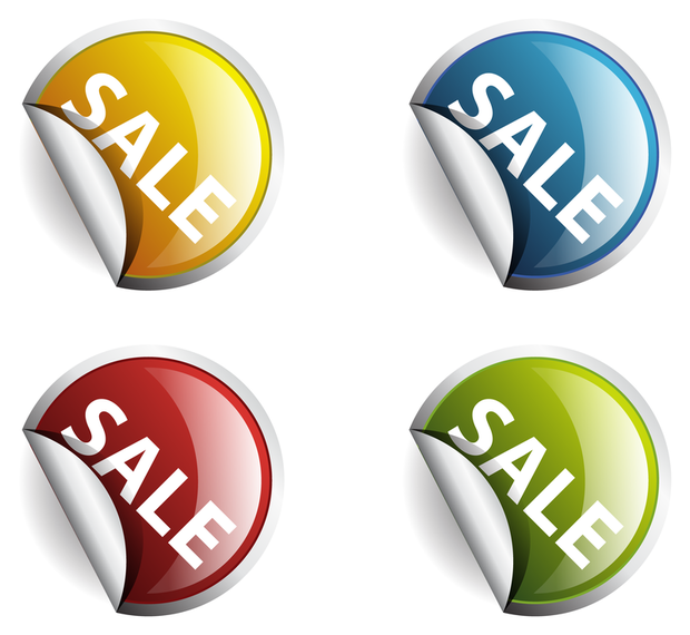 4 Colors Round Labels 4 Colors Round Labels