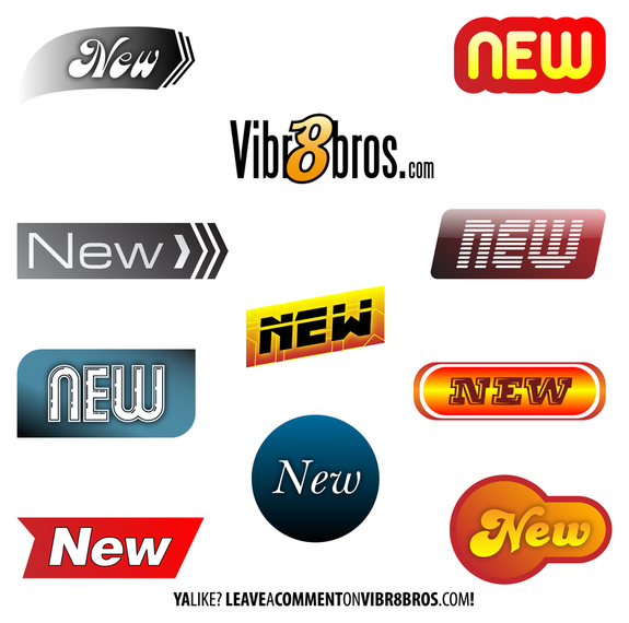 New badges vector New badges vector