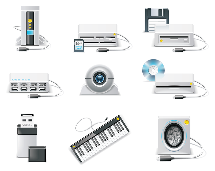 computer equipment icon vector computer equipment icon vector