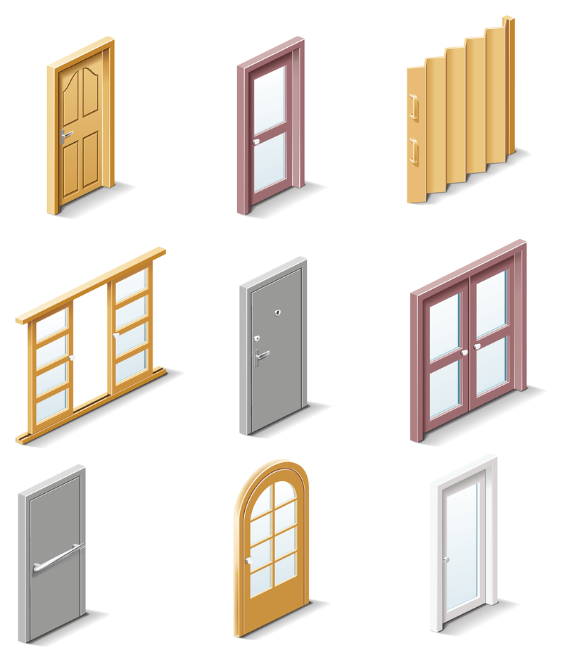 feine Türen und Fenster