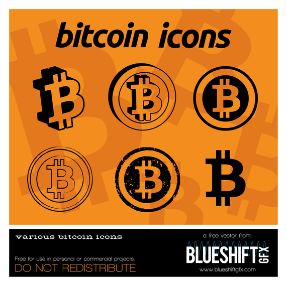 Bitcoin logo icons Bitcoin logo icons