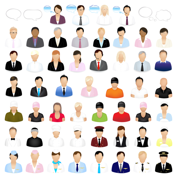 Business people icon 3 Business people icon 3