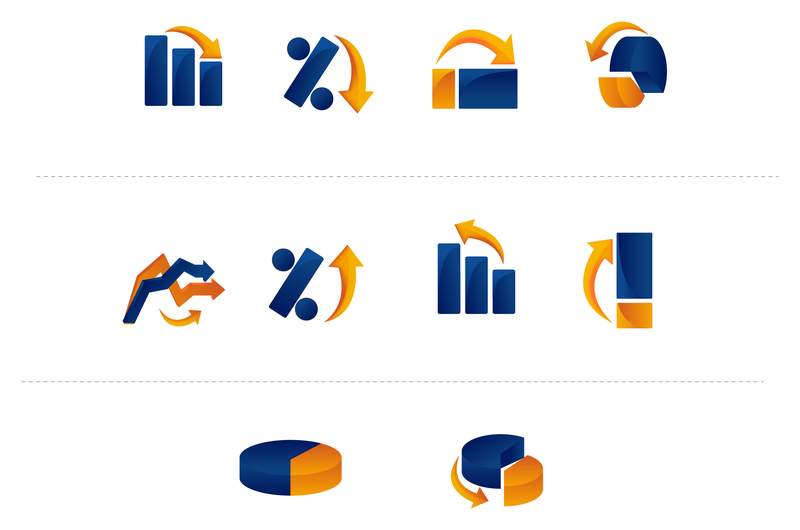 Download Graphs Icons Pack - Vector download