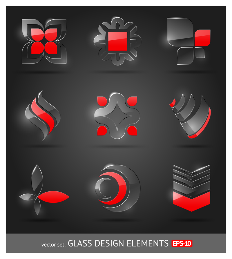 Glassymbol Textur 1