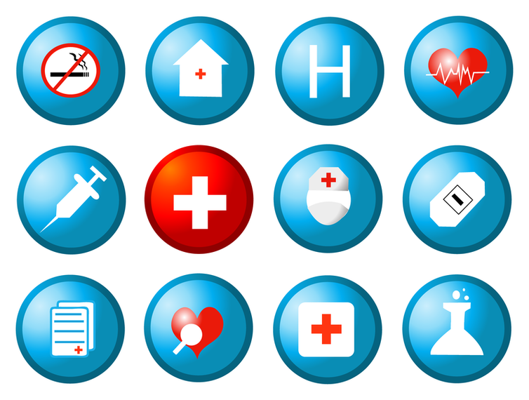 health circular icon vector health circular icon vector