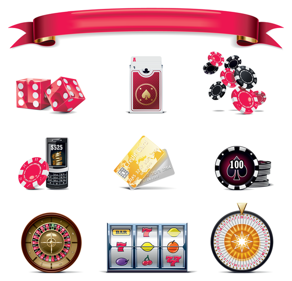 Gaming icons set Gaming icons set