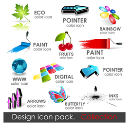 Icons Logo Vektor Set