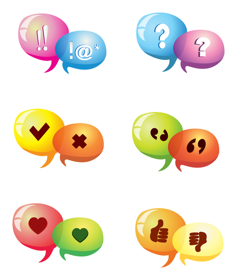 Iconos de discusión Iconos de discusión
