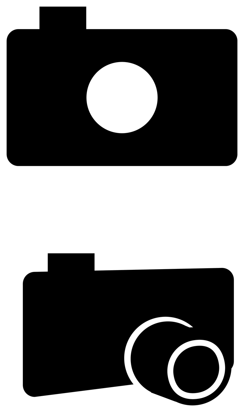 Icono de cámara de fotografía