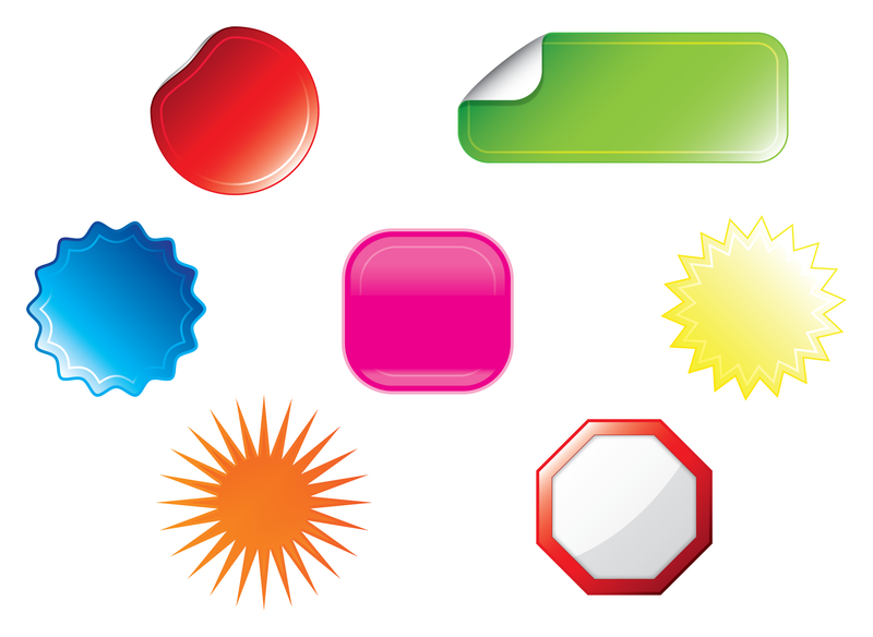 Stickers Vector Download