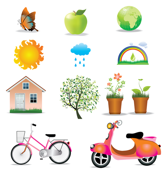 Environment Icon Set Environment Icon Set