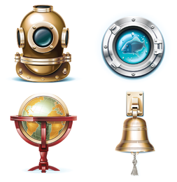 el vector icono de navegación
