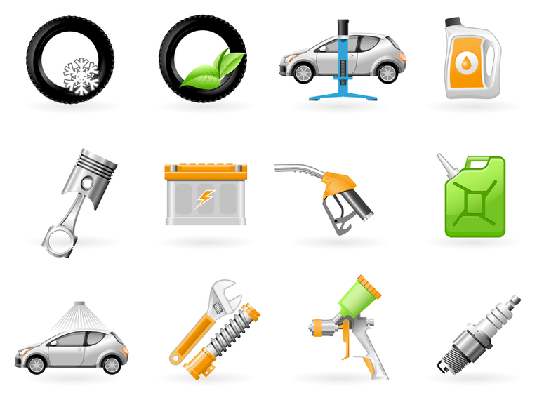Vehicle Maintenance Icon Vector Vehicle Maintenance Icon Vector