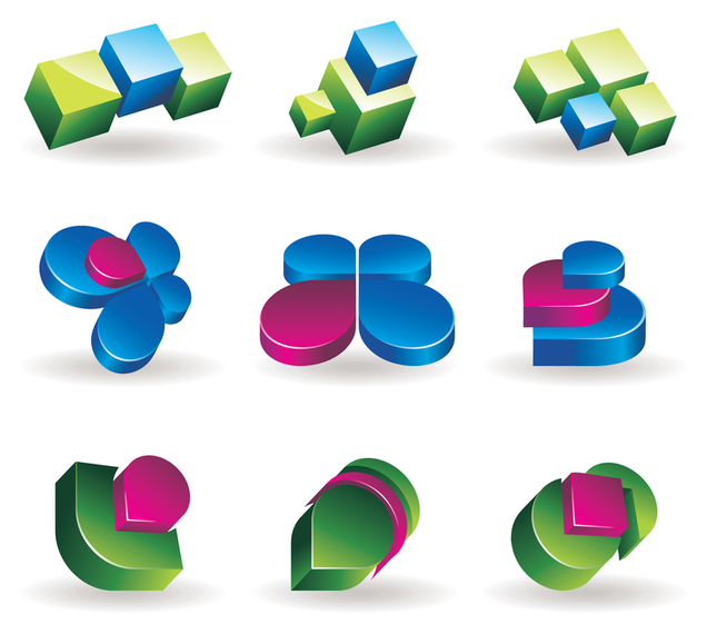Threedimensional Vector Graphics Icon Vector Download Threedimensional Vector Graphics Icon Vector Download