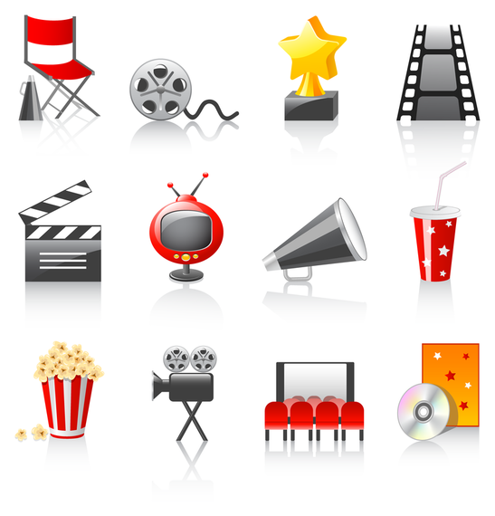 movie icon vector 3 movie icon vector 3