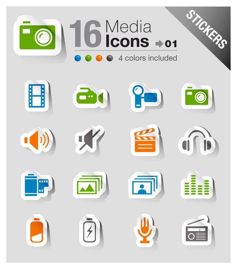 Simple And Practical Icon 5 - Vector download