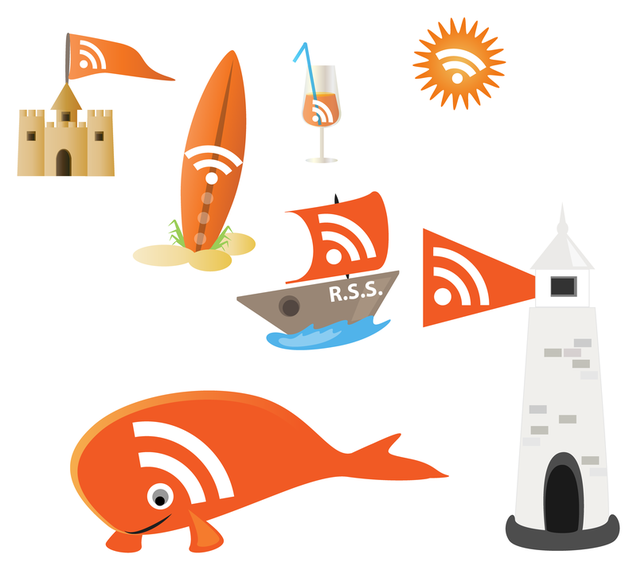 special rss icon vector special rss icon vector