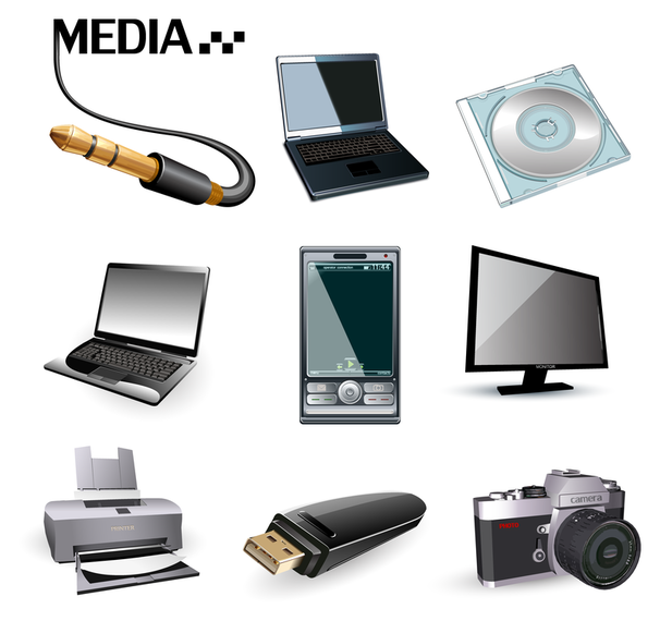 Digital product icon vector Digital product icon vector