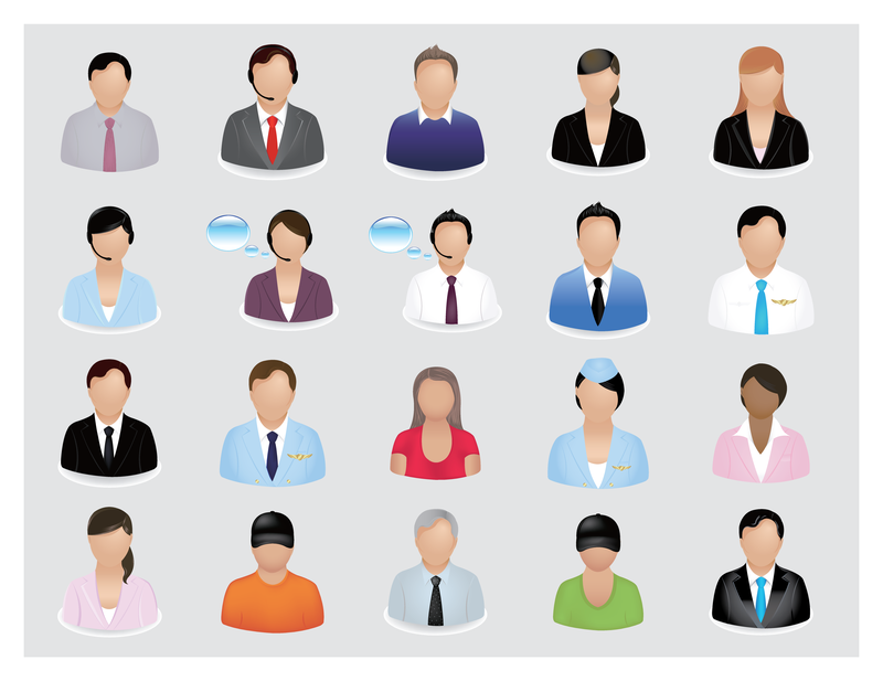 vector icons people