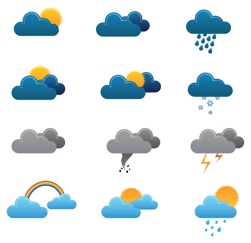 Freie Wetter Vektor Icons 3