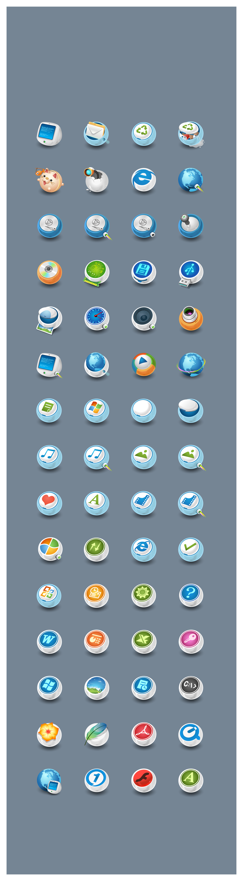 Circular Vector Icons 