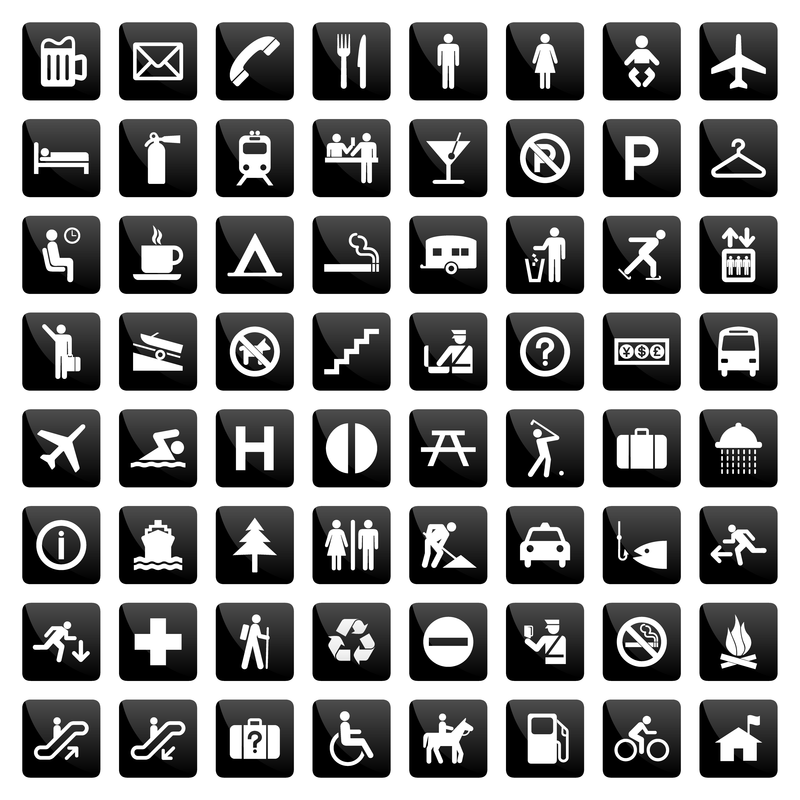 Icono vivo de instrucciones comunes