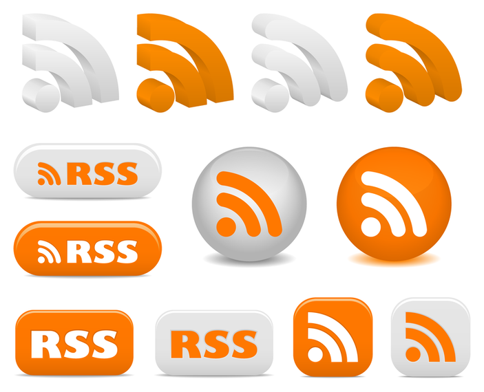 rss feed icon vector rss feed icon vector