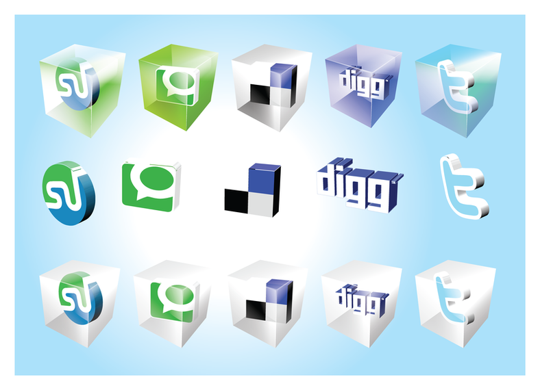 Social Bookmark Icons 2 Social Bookmark Icons 2
