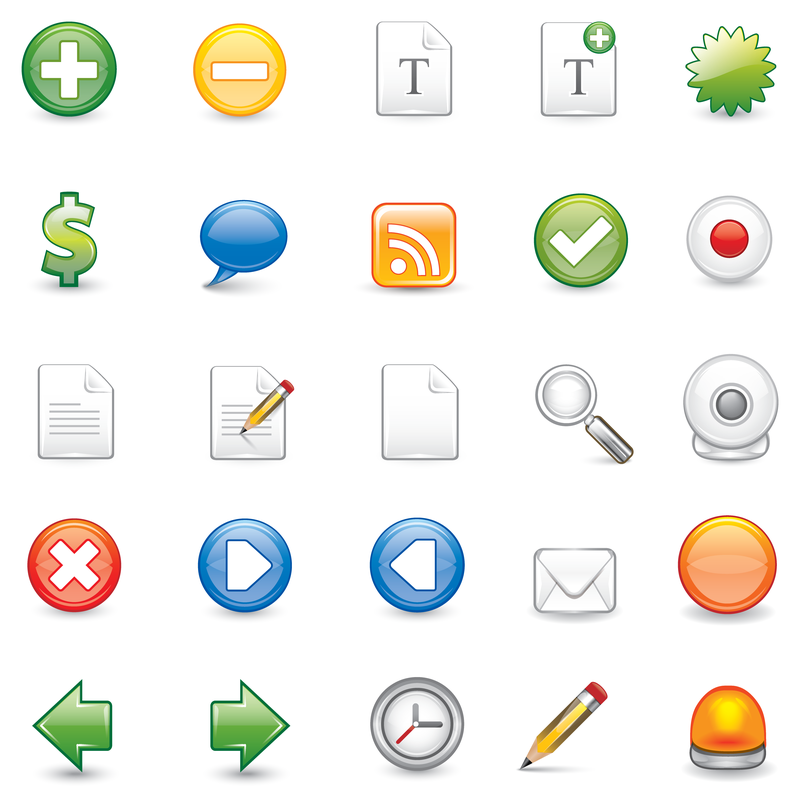 Free Vector Icon Set 5